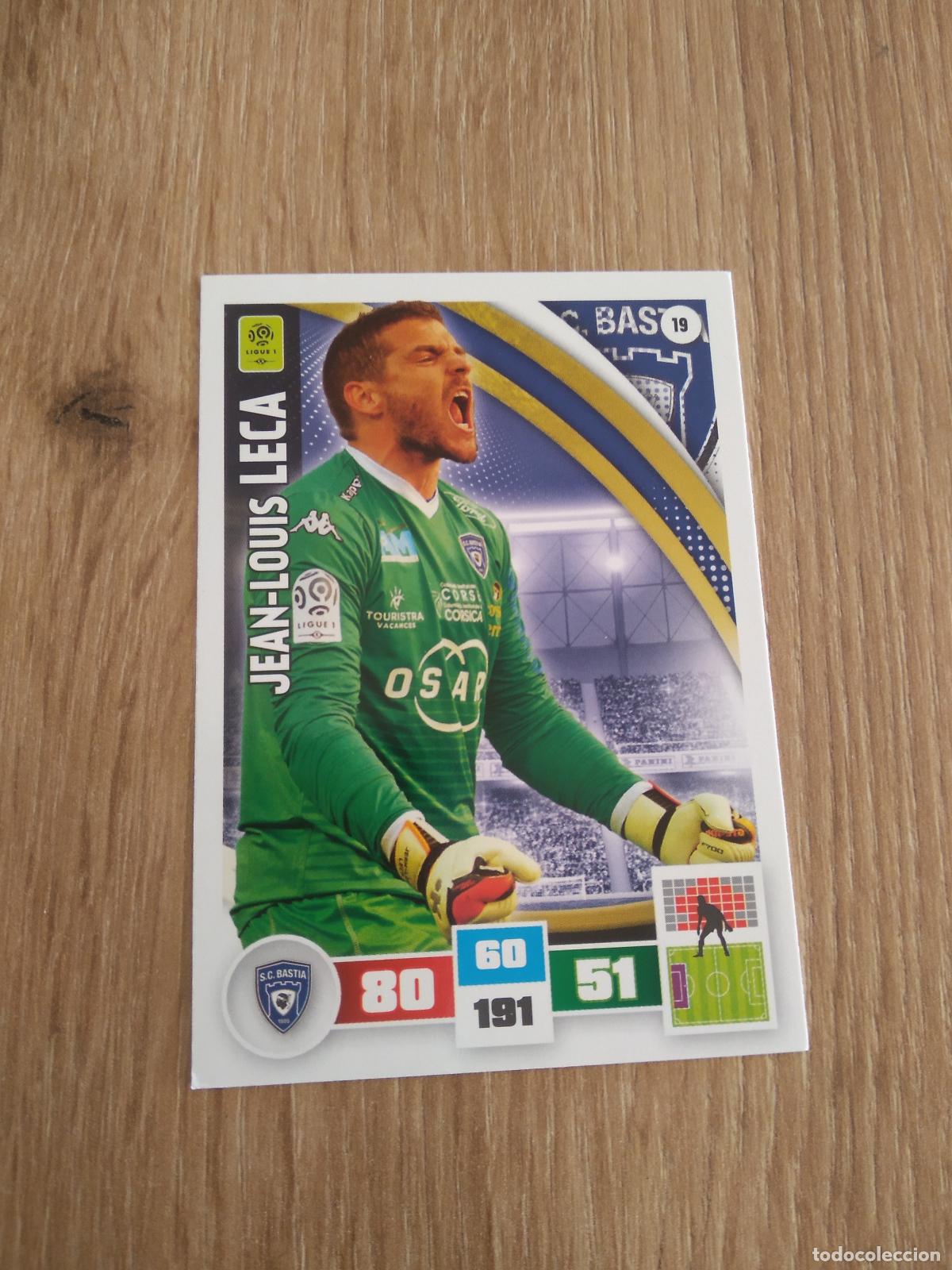 Football Stickers: 19 JEAN-LOUIS LECA BASTIA CROMO FUTBOL PANINI LIGA FRANCIA 2016-2017 FOOT LIGUE 1 ADRENALYN 16-17