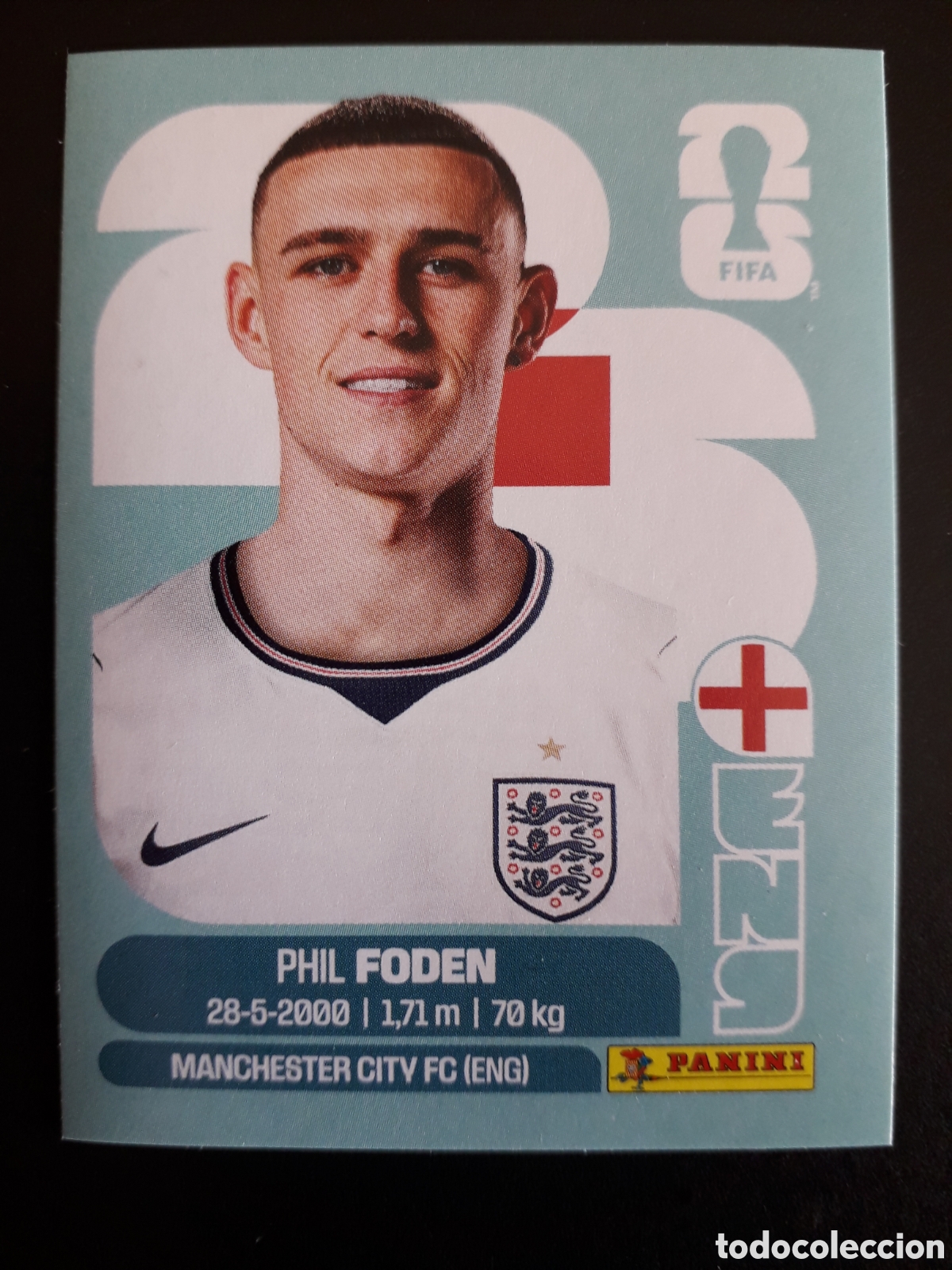 Football Stickers: FOLDEN INGLATERRA ENG 16 MUNDIAL F&Uacute;TBOL 2026 FIFA WORLD CUP PANINI SIN PEGAR PEDIDO M&Iacute;NIMO 3&euro;