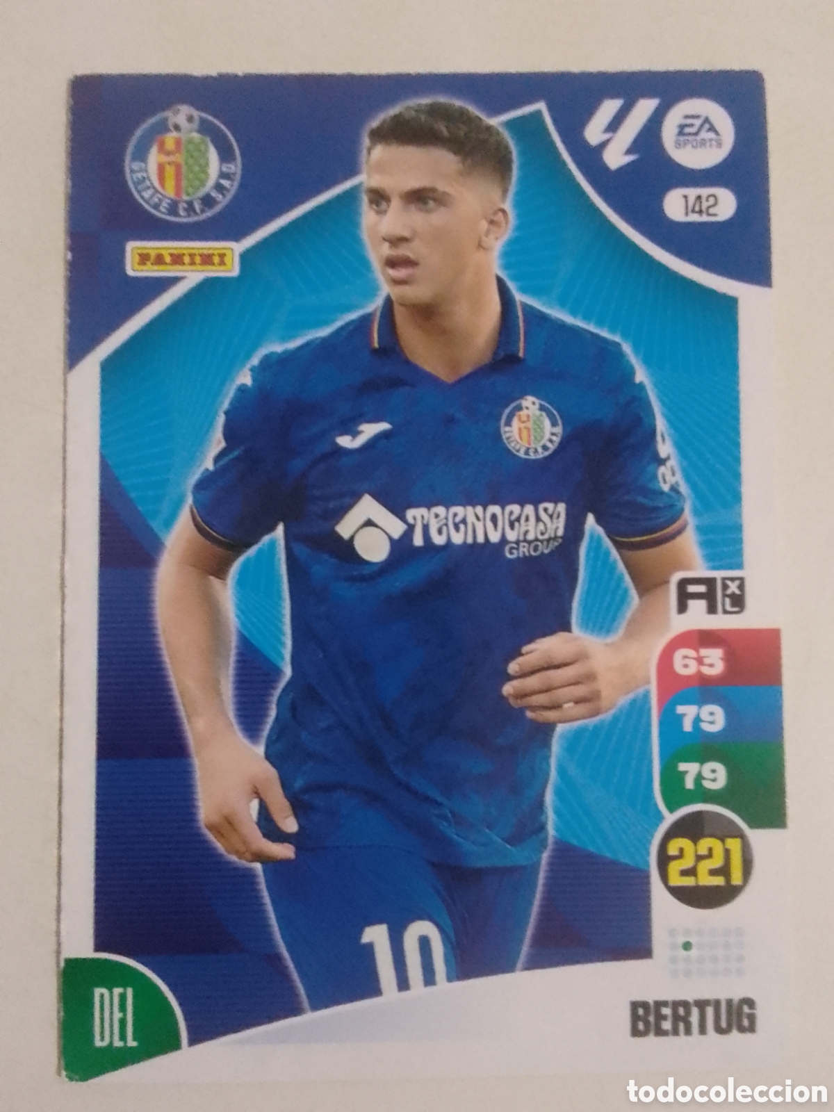 Football Stickers: Adrenalyn XL 2024-25 n&deg; 142 Bertug &bull; Getafe.