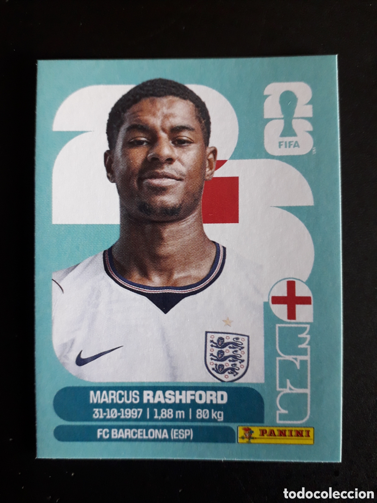 Football Stickers: RASHFORD INGLATERRA ENG 19 MUNDIAL F&Uacute;TBOL 2026 FIFA WORLD CUP PANINI SIN PEGAR PEDIDO M&Iacute;NIMO 3&euro;