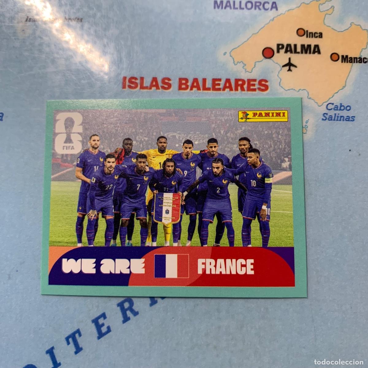 Cromos de F&uacute;tbol: Francia n&uacute;mero 13 cromo panini Mundial Fifa World Cup 2026