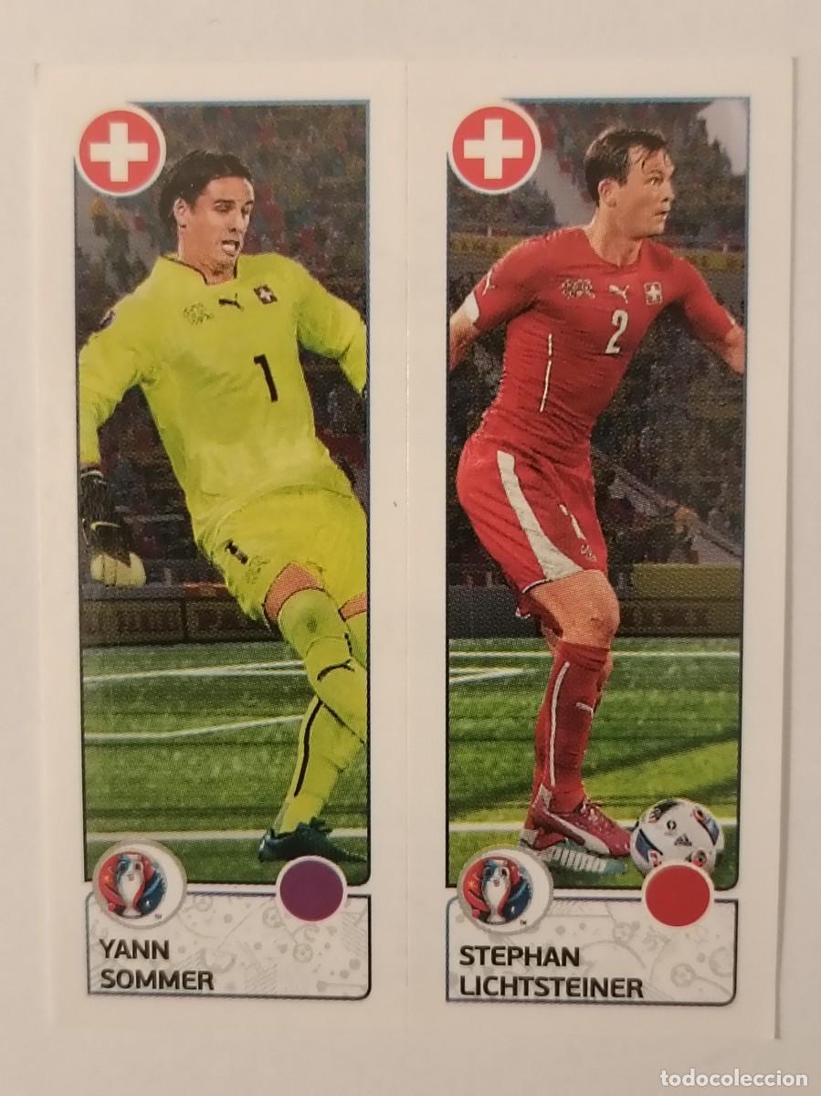 Cromos de F&uacute;tbol: #96 SOMMER-LICHTSTEINER (SUIZA) EURO FRANCIA 2016 PANINI
