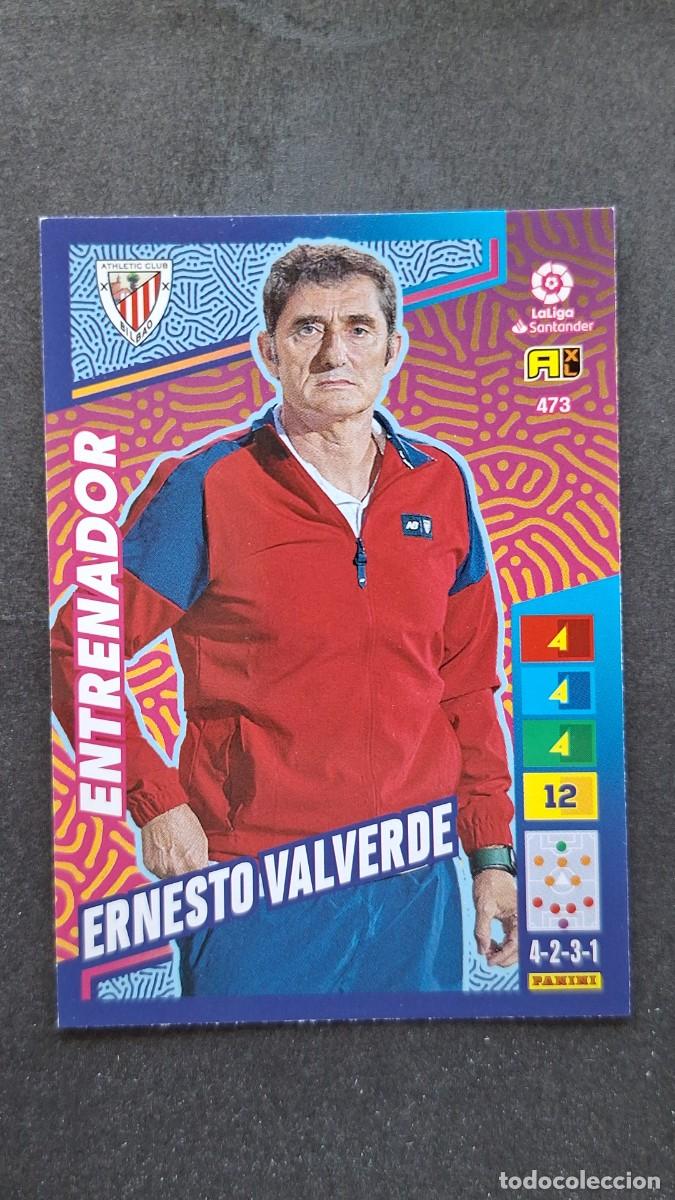 Football Stickers: L1 ERNESTO VALVERDE ATHLETIC CLUB DE BILBAO ENTRENADOR ADRENALYN XL LIGA 2022/2023 22 23 PANINI