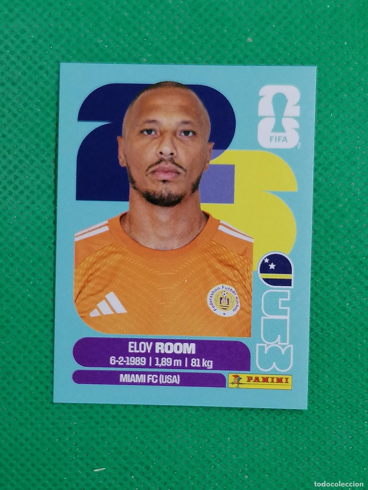 Football Stickers: CUW 2 CUW2 ELOY ROOM CURACAO ⚽ PANINI FIFA MUNDIAL WORLD CUP 26 2026 STICKER ⚽