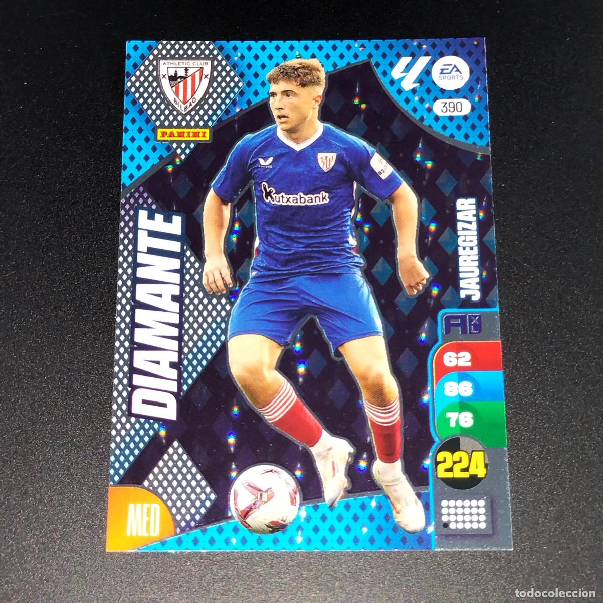 Cromos de F&uacute;tbol: 390 JAUREGIZAR DIAMANTE ATHLETIC BILBAO ADRENALYN XL LALIGA CARD 2024 2025 24 25 PANINI