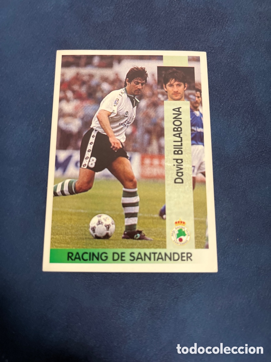 Cromos de F&uacute;tbol: BILLABONA 266 RACING DE SANTANDER 96 97 PANINI 1996 1997 NUEVO SIN PEGAR CROMO UNIFICO ENVIO