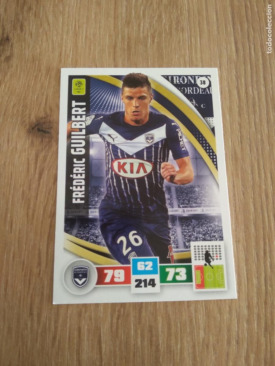 Cromos de F&uacute;tbol: 38 GUILBERT GIRONDINS CROMO FUTBOL PANINI LIGA FRANCIA 2016-2017 FOOT LIGUE 1 ADRENALYN 16-17