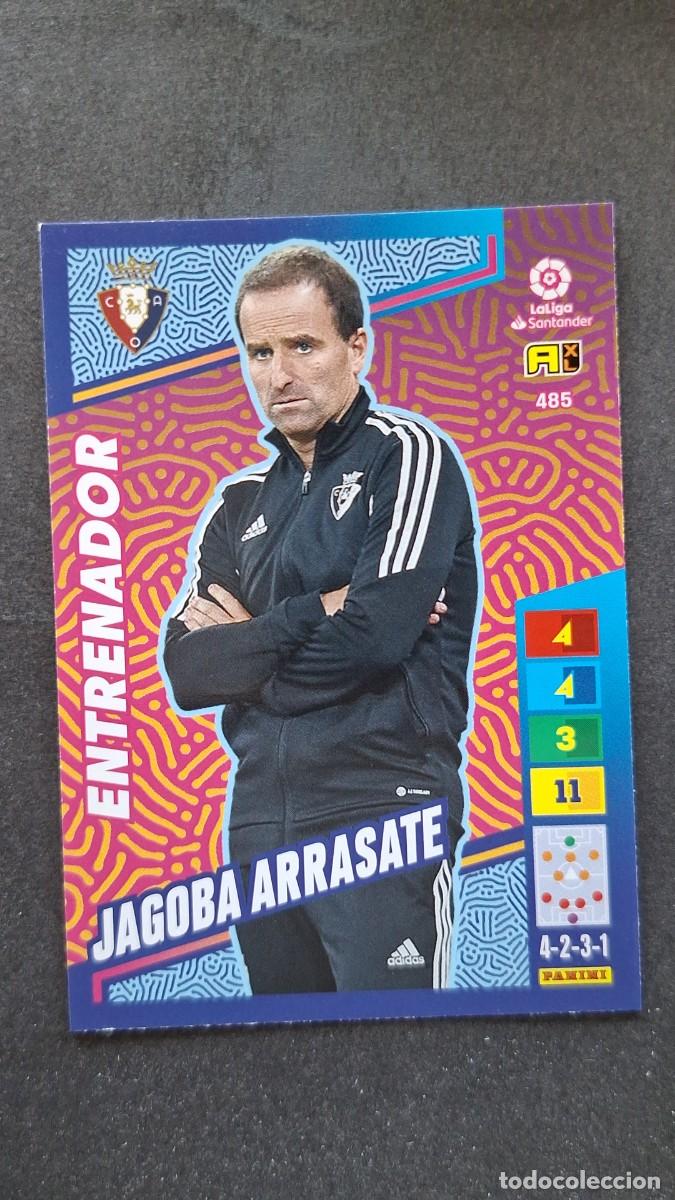 Football Stickers: L1 JAGOBA ARRASATE C. A. OSASUNA ENTRENADOR ADRENALYN XL LIGA 2022/2023 22 23 PANINI