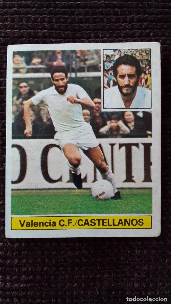 Cromos de F&uacute;tbol: CROMO CAMPEONATO DE LIGA 81-82. CASTELLANOS. VALENCIA C.F. EDICIONES ESTE.