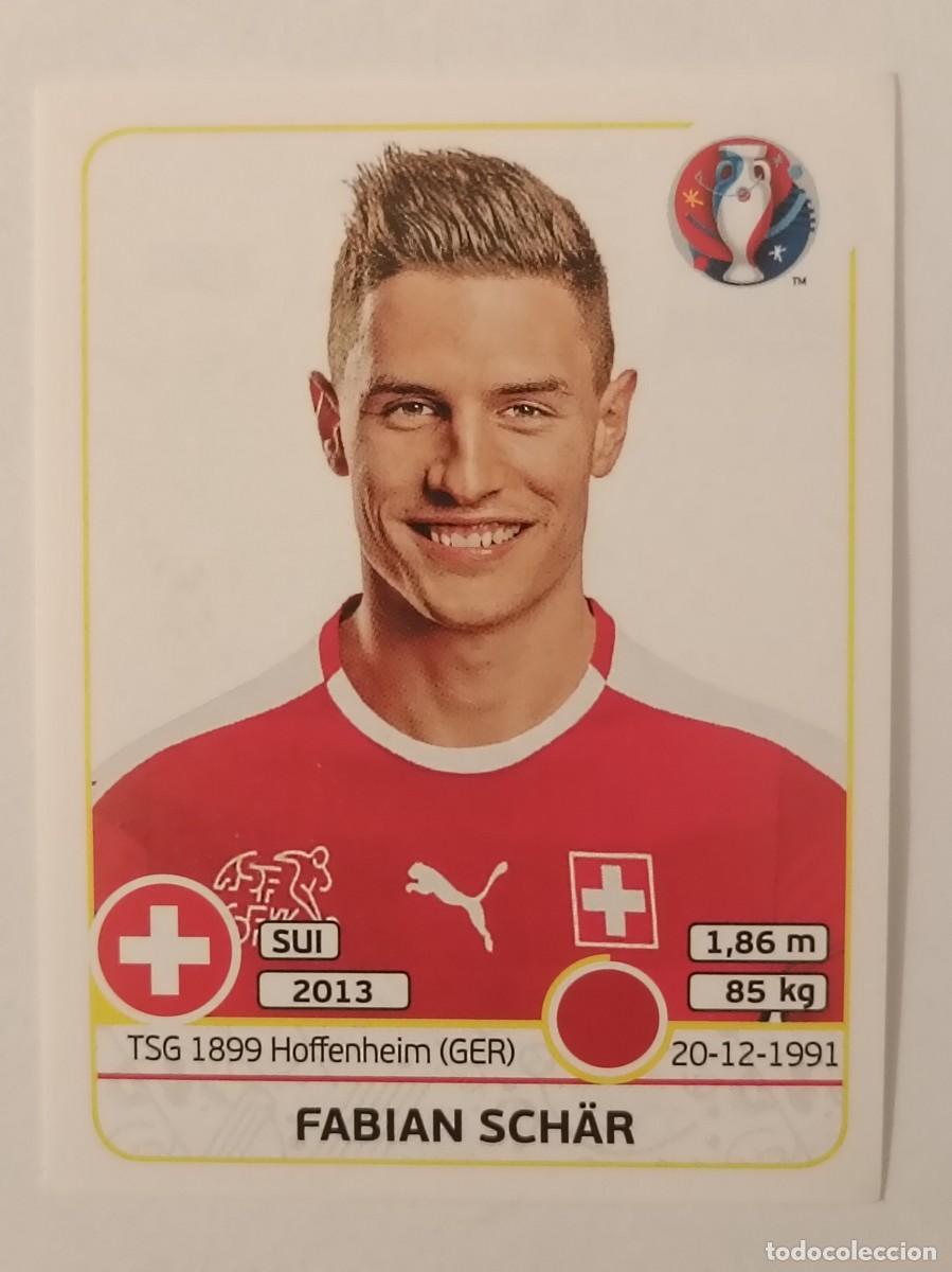 Cromos de F&uacute;tbol: #105 FABIAN SCHAR (SUIZA) EURO FRANCIA 2016 PANINI