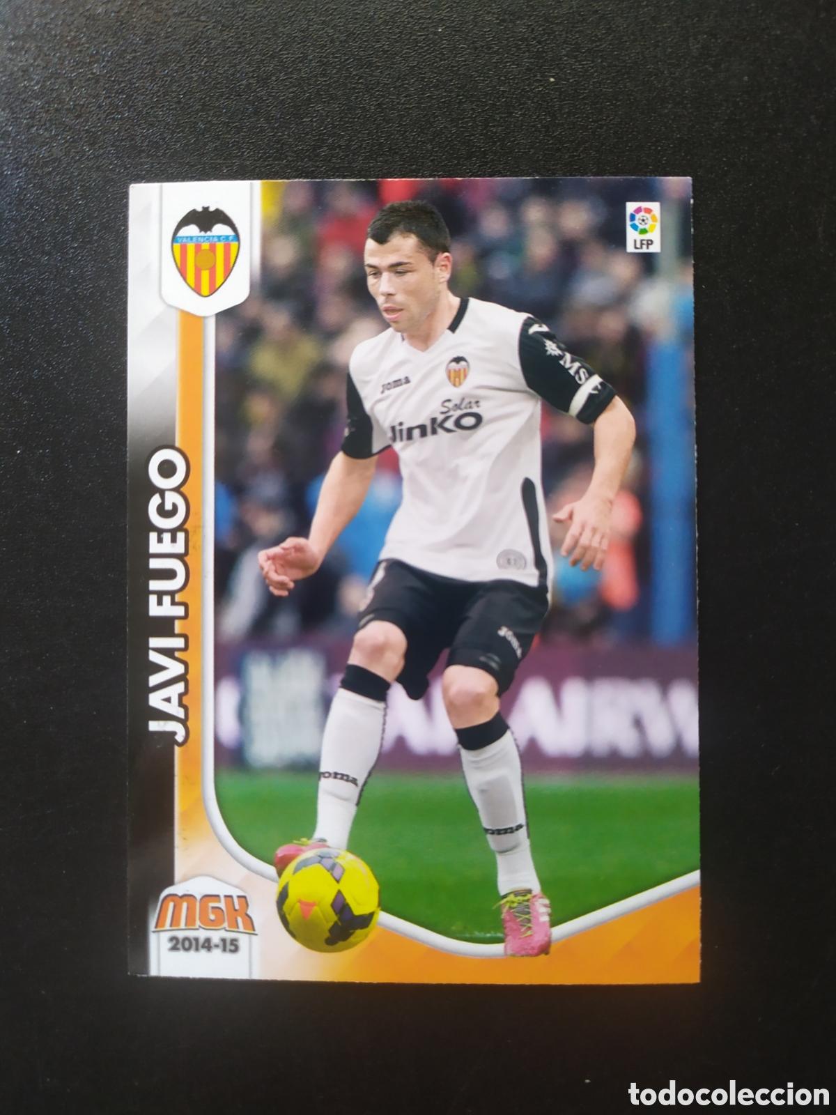 Cromos de F&uacute;tbol: Megacracks 2014 2015 14 15 panini Javi Fuego n&ordm; 333 Valencia