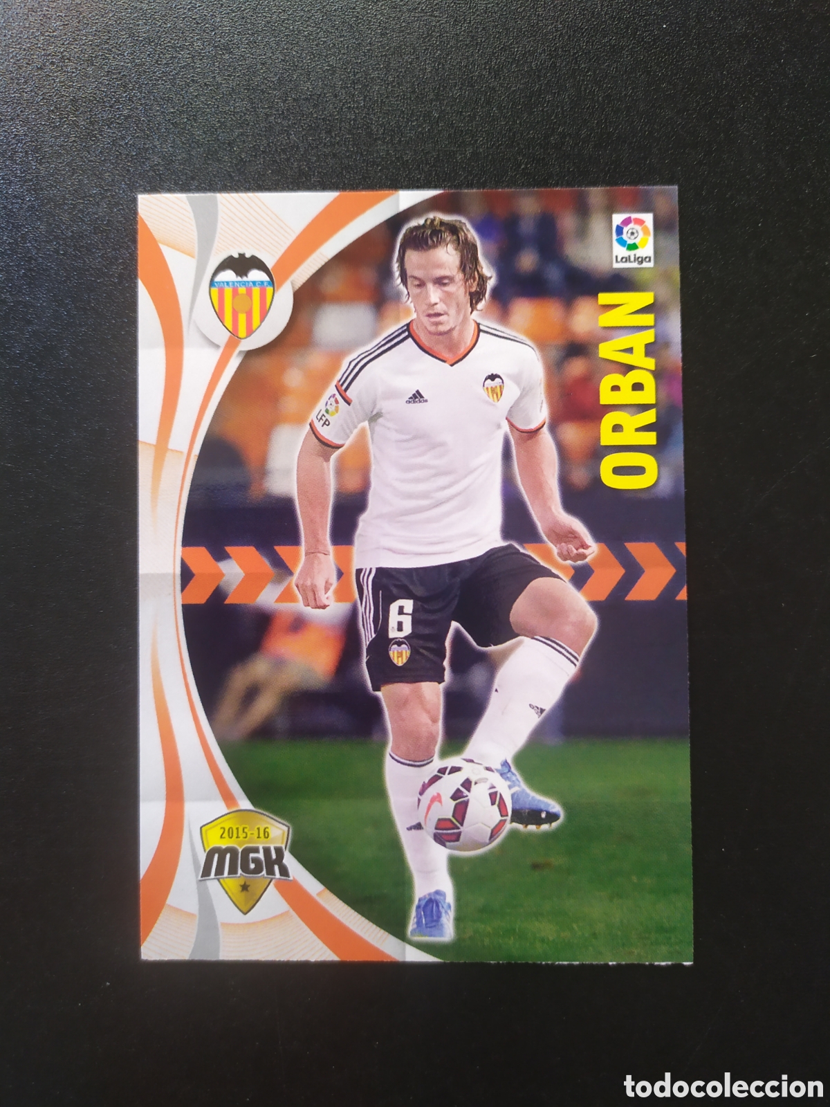 Cromos de F&uacute;tbol: Megacracks 2015 2016 15 16 panini Orban n&deg; 496 Valencia