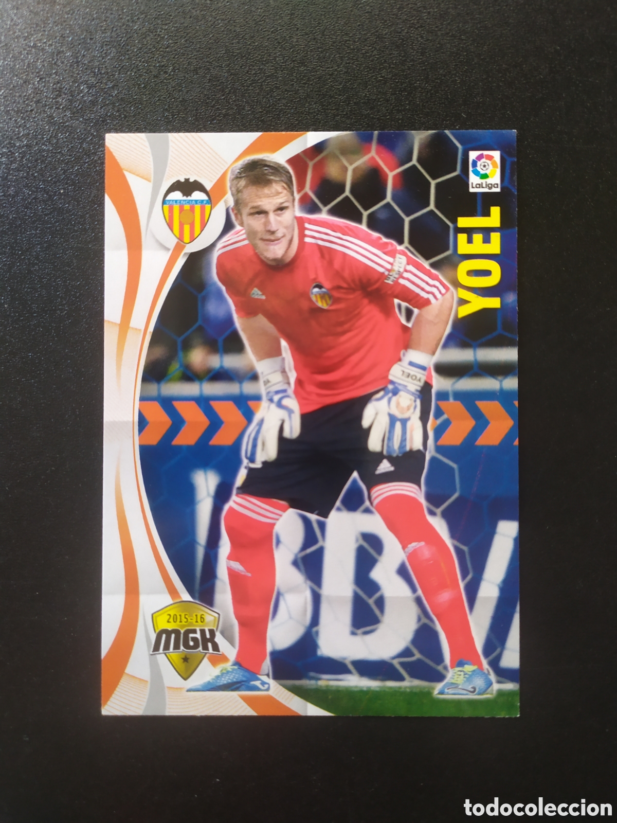 Cromos de F&uacute;tbol: Megacracks 2015 2016 15 16 panini Yoel n&deg; 490 Valencia