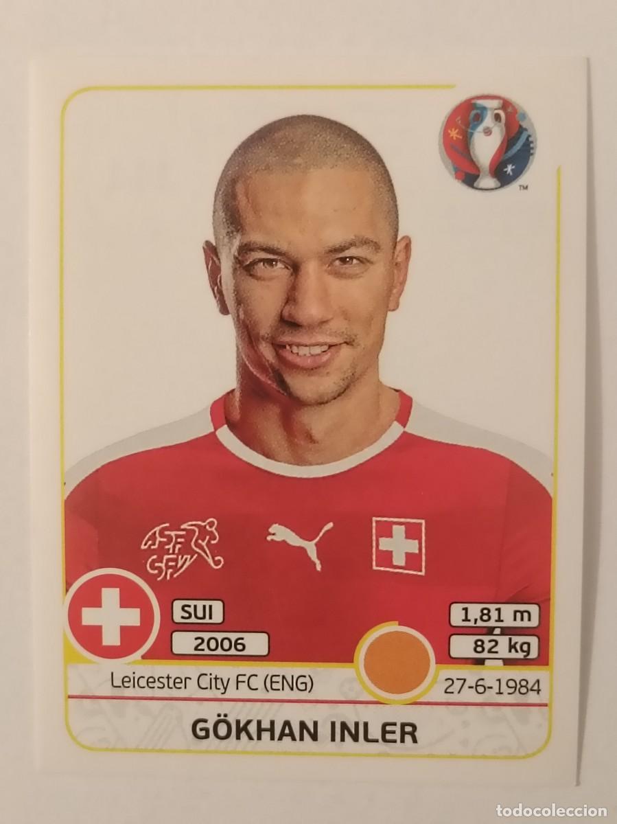 Cromos de F&uacute;tbol: #111 GOKHLAN INLER (SUIZA) EURO FRANCIA 2016 PANINI