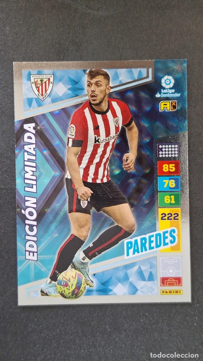 Cromos de F&uacute;tbol: L1 PAREDES ATHLETIC CLUB DE BILBAO EDICION LIMITADA ADRENALYN XL LIGA 2022/2023 22 23 PANINI