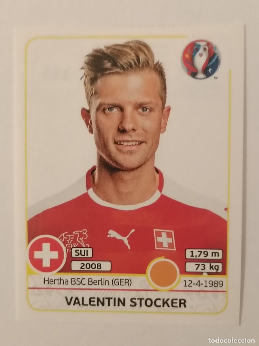 Football Stickers: #115 VALENTIN STOCKER (SUIZA) EURO FRANCIA 2016 PANINI