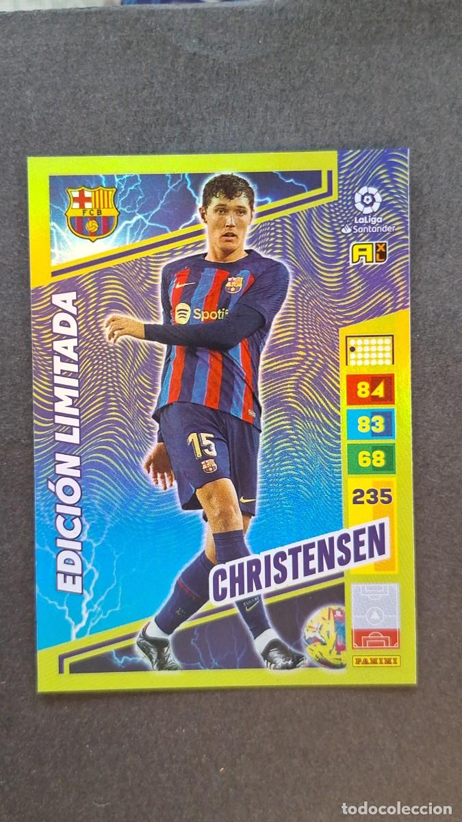 Football Stickers: L1 CHRISTENSEN F. C. BARCELONA EDICION LIMITADA ADRENALYN XL LIGA 2022/2023 22 23 PANINI