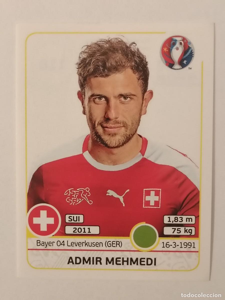 Cromos de F&uacute;tbol: #118 ADMIR MEHMEDI (SUIZA) EURO FRANCIA 2016 PANINI
