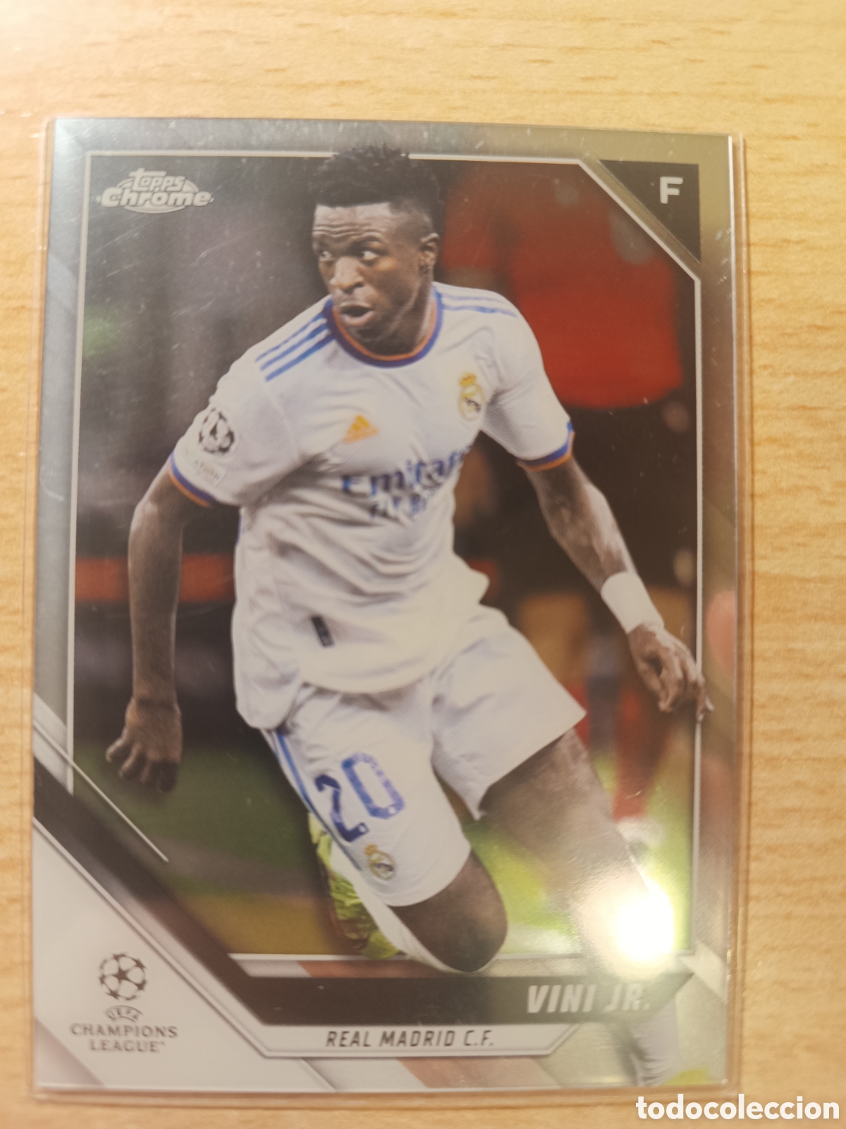 Cromos de Futebol: 63 VINICIUS VINI JR REAL MADRID TOPPS CHROME 2021 2022 21 22
