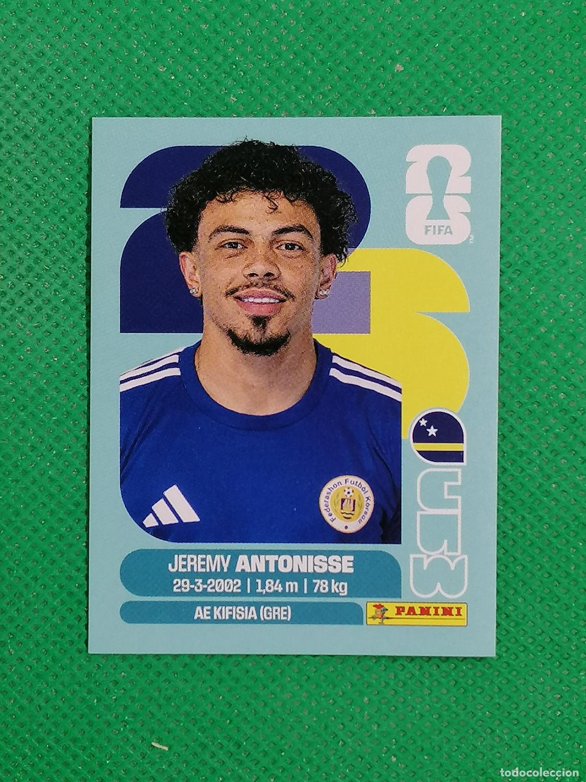 Cromos de Futebol: CUW 18 CUW18 JEREMY ANTONISSE CURACAO ⚽ PANINI FIFA MUNDIAL WORLD CUP 26 2026 STICKER ⚽