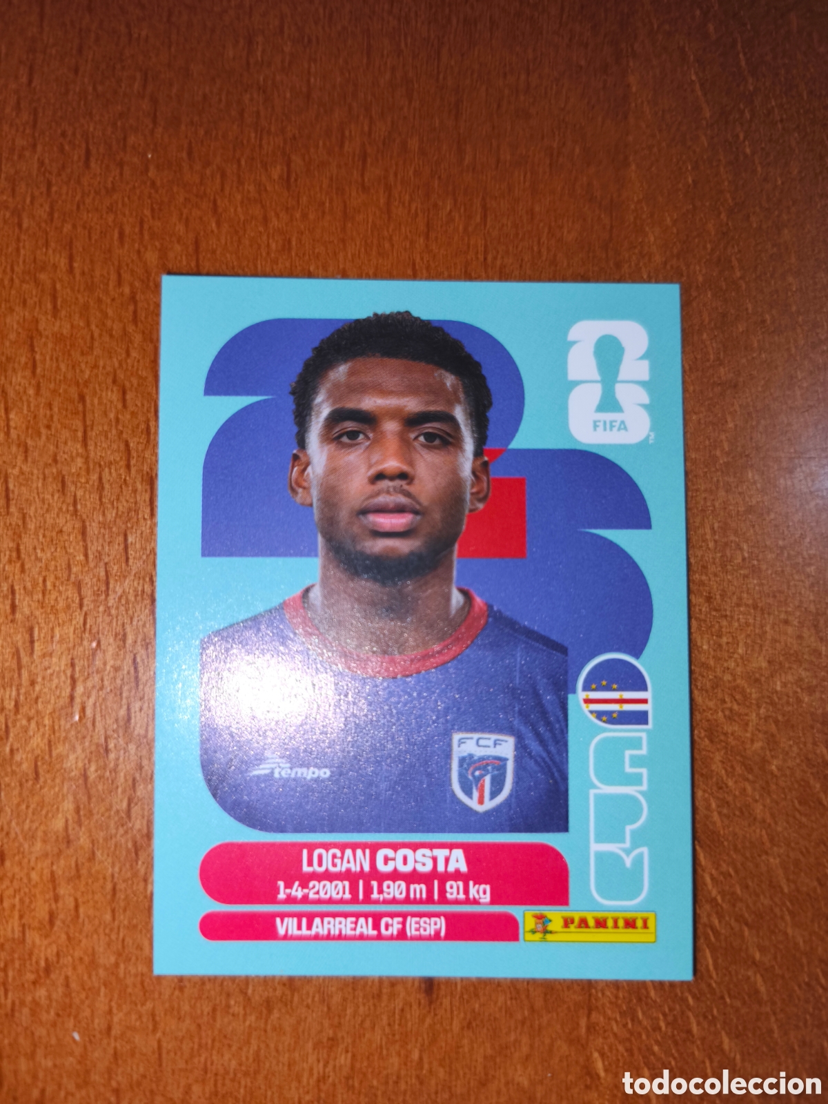 Cromos de Futebol: CPV3 Logan Costa Fifa World Cup 2026 Cabo Verde
