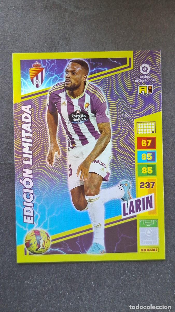Football Stickers: L1 LARIN REAL VALLADOLID EDICION LIMITADA ADRENALYN XL LIGA 2022/2023 22 23 PANINI