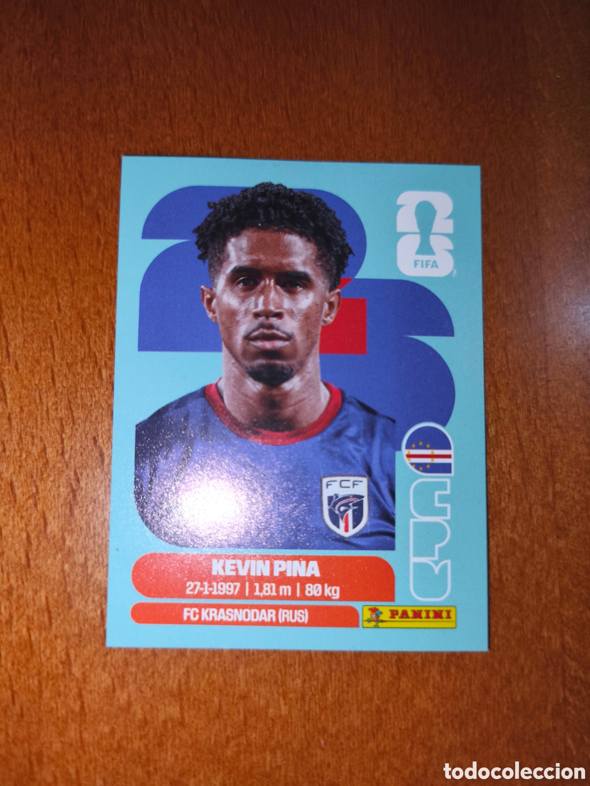 Cromos de F&uacute;tbol: CPV10 Kevin Pina Fifa World Cup 2026 Cabo Verde