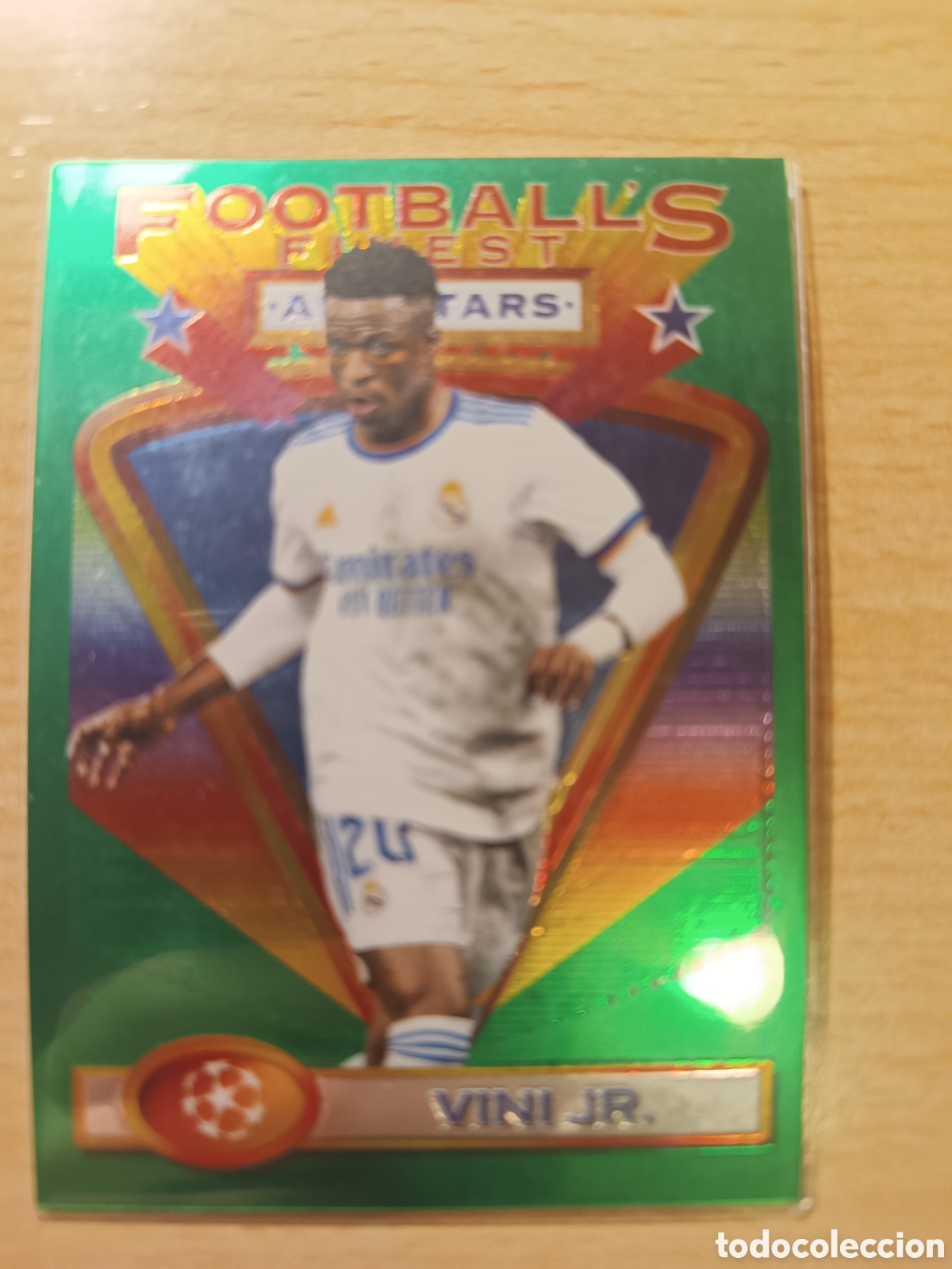 Cromos de F&uacute;tbol: 106 VINICIUS VINI JR ALL STARS REAL MADRID TOPPS FINEST FLASHBACK 2021 2022 21 22 UCL