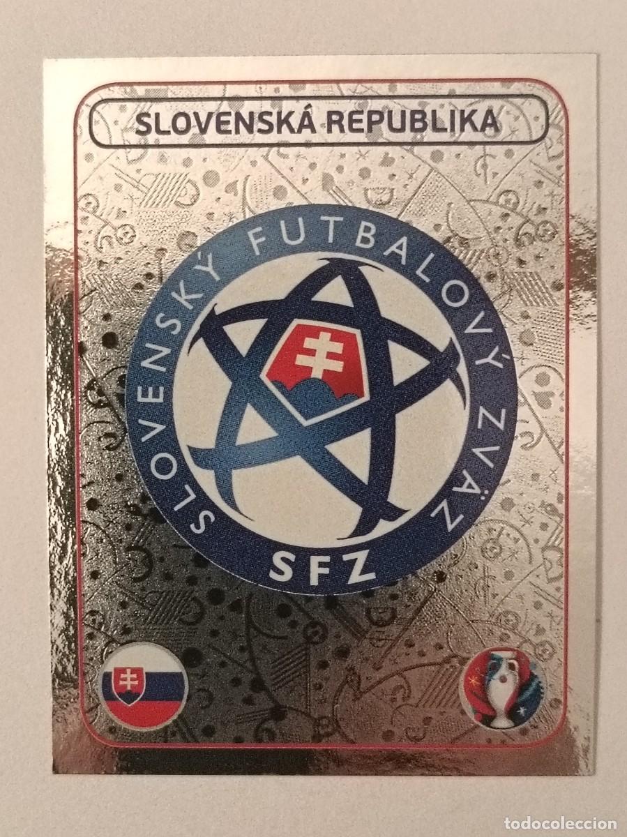 Cromos de F&uacute;tbol: #128 ESCUDO (ESLOVAQUIA) EURO FRANCIA 2016 PANINI
