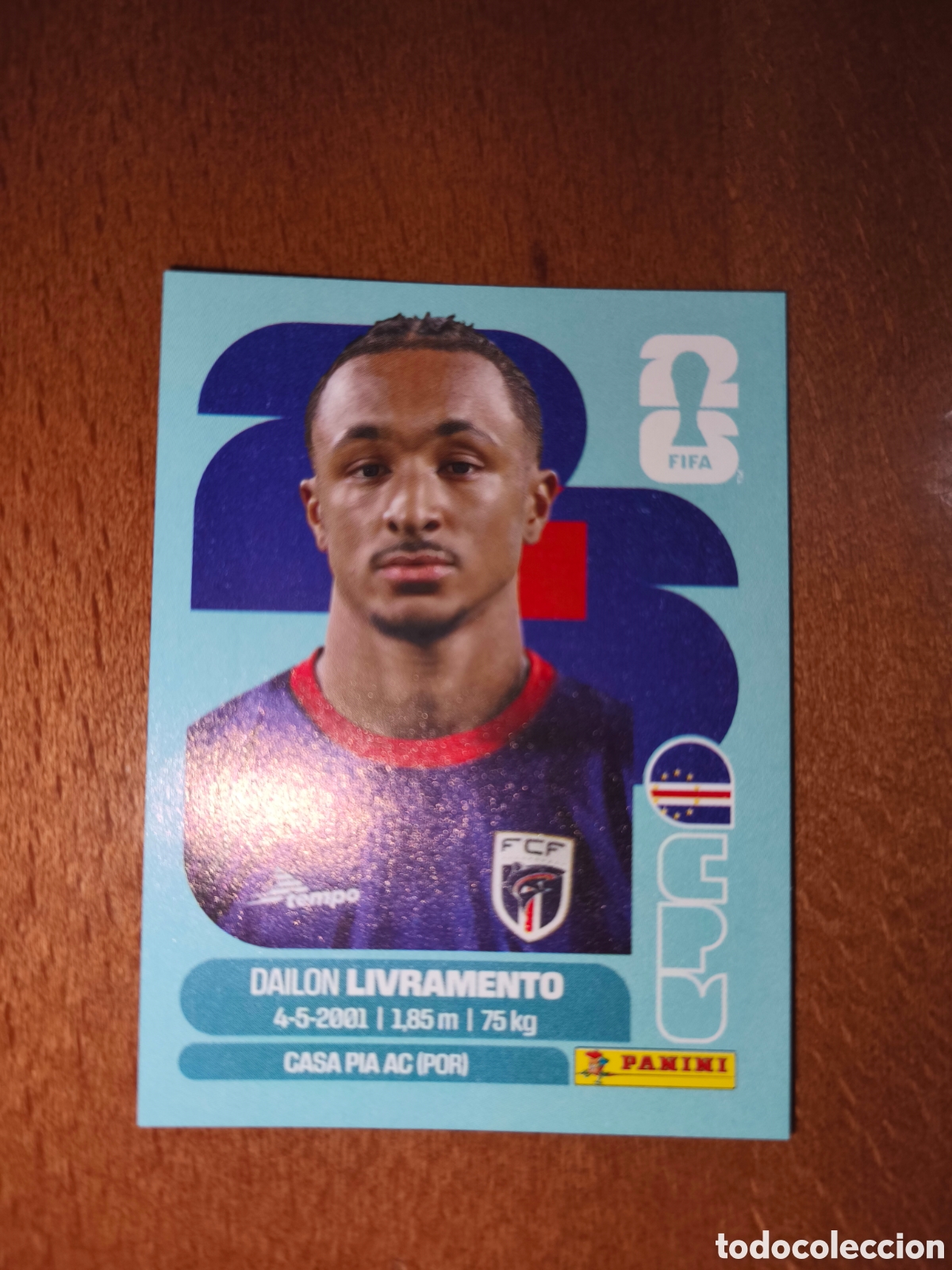 Cromos de F&uacute;tbol: CPV18 Dailon Livramento Fifa World Cup 2026 Cabo Verde