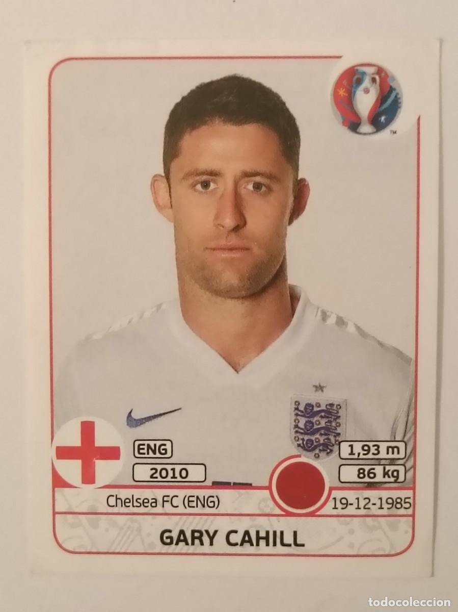 Cromos de F&uacute;tbol: #130 GARY CAHILL (INGLATERRA) EURO FRANCIA 2016 PANINI