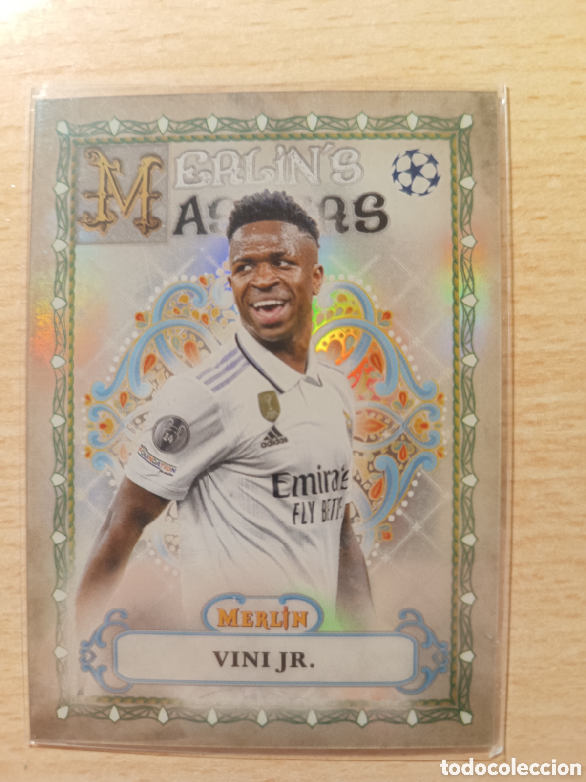 Cromos de F&uacute;tbol: MM 14 VINICIUS VINI JR MERLIN'S MASTERS REAL MADRID MERLIN 2022 2023 TOPPS 22 23