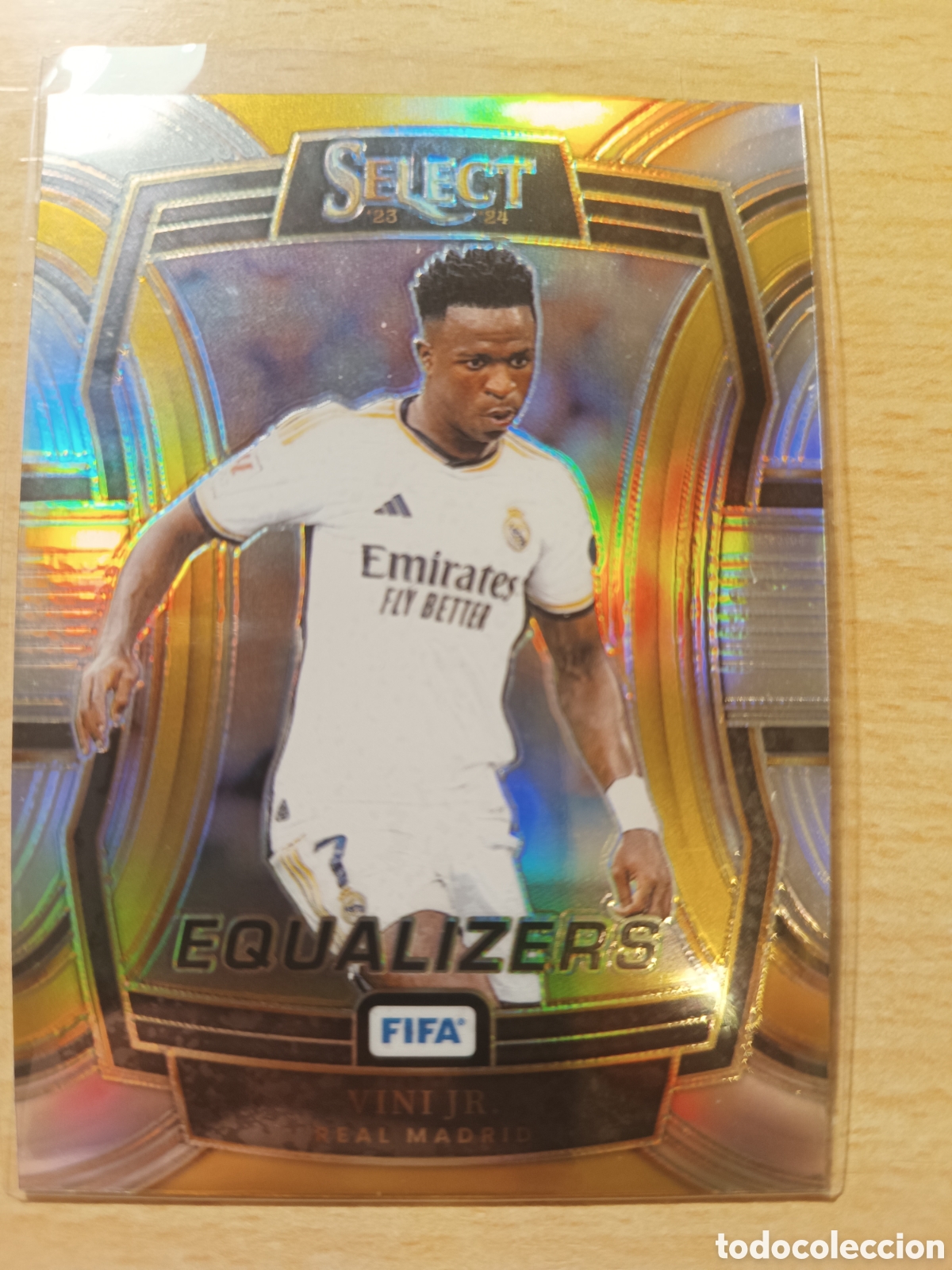 Cromos de F&uacute;tbol: 12 VINICIUS VINI JR EQUALIZERS REAL MADRID SELECT FIFA 2023 2024 PANINI 23 24