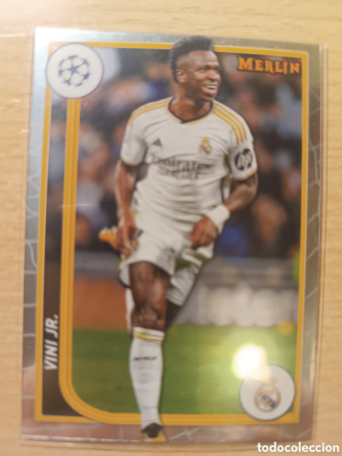 Cromos de F&uacute;tbol: 104 VINICIUS VINI JR MERLIN REAL MADRID TOPPS 2023 2024 23 24