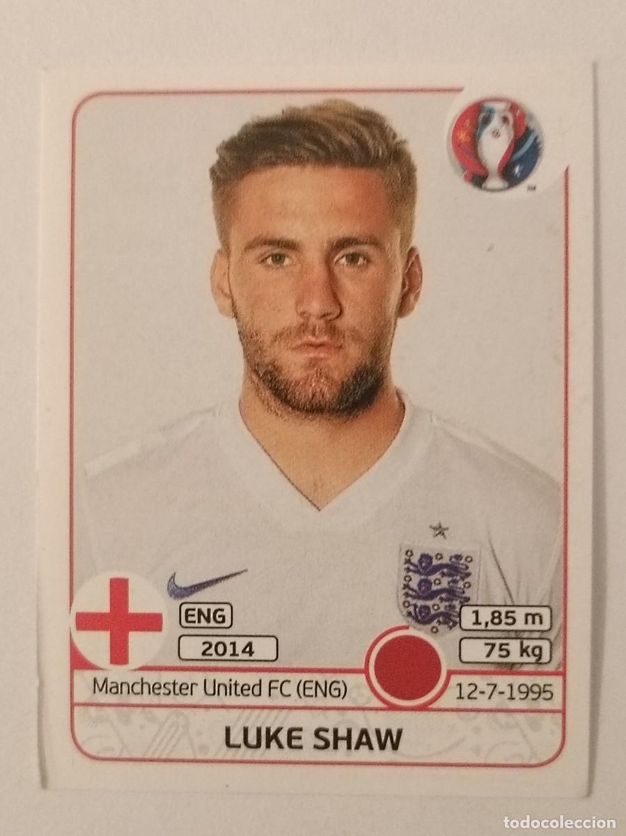 Cromos de F&uacute;tbol: #135 LUKE SHAW (INGLATERRA) EURO FRANCIA 2016 PANINI