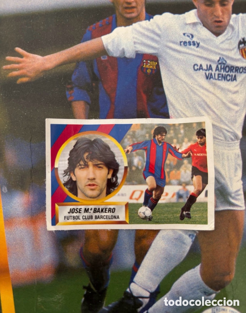 Cartes &agrave; collectionner de Football: BAKERO BARCELONA LIGA ESTE 88 89 DESPEGADO 1988 1989 VERSI&Oacute;N PINTADO