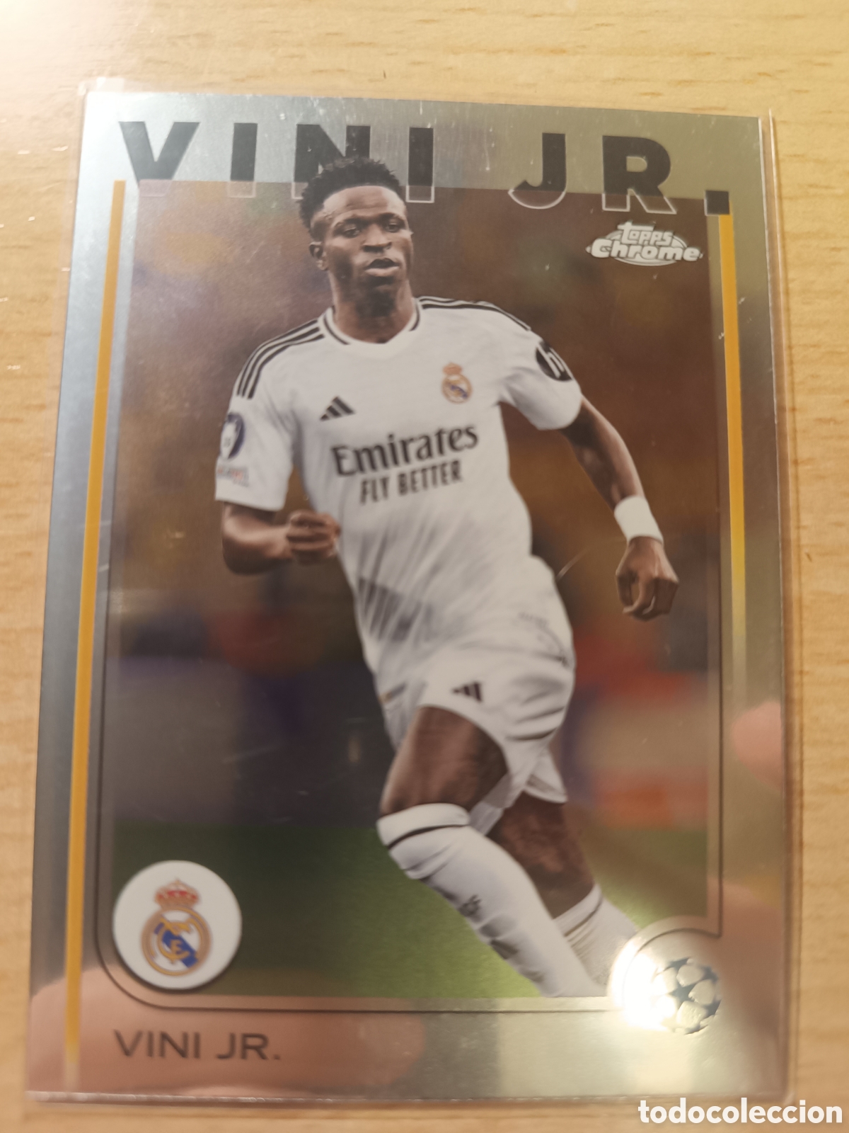 Figurine di Calcio: 7 VINICIUS VINI JR REAL MADRID TOPPS CHROME 2024 2025 24 25