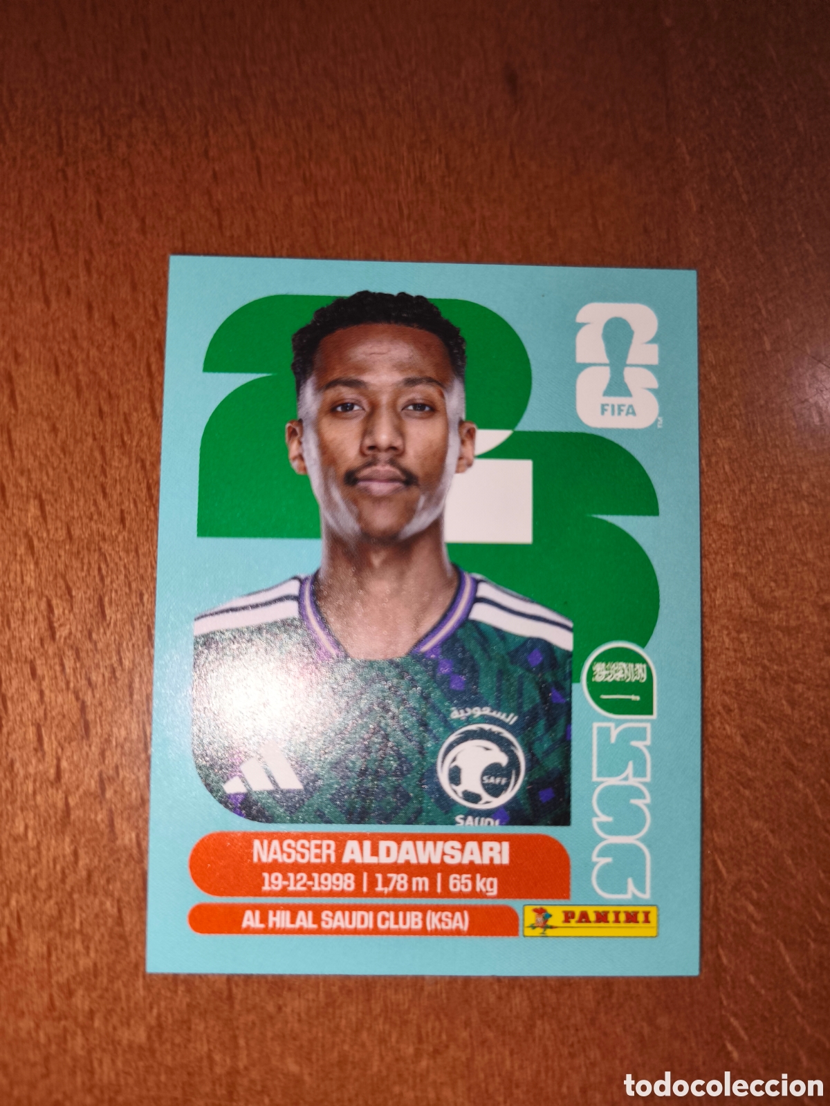 Cromos de F&uacute;tbol: KSA12 Nasser Aldawsari Fifa World Cup 2026 Arabia Saud&iacute;
