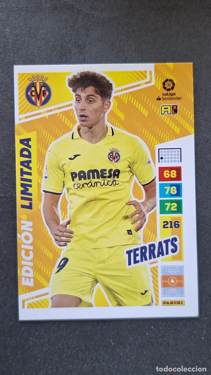 Cartes &agrave; collectionner de Football: L1 TERRATS VILLARREAL C. F. EDICION LIMITADA ADRENALYN XL LIGA 2022/2023 22 23 PANINI