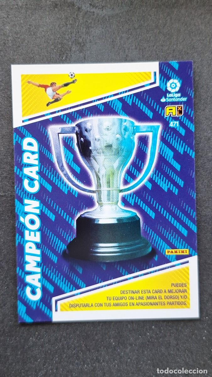 Cromos de F&uacute;tbol: L1 CAMPEON CARD ADRENALYN XL LIGA 2022/2023 22 23 PANINI
