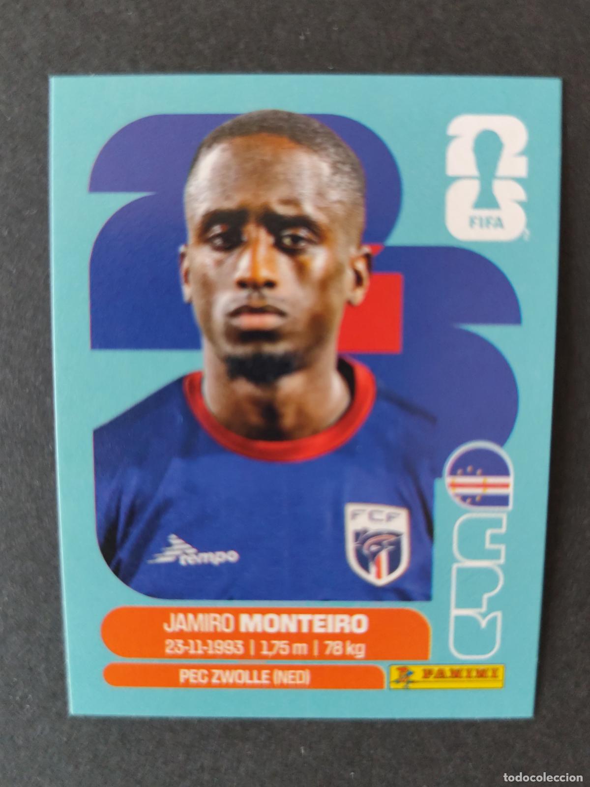 Cromos de F&uacute;tbol: CPV12 JAMIRO MONTEIRO 12 CABO VERDE MUNDIAL FIFA WORLD CUP 2026 STICKER PANINI SIN PEGAR