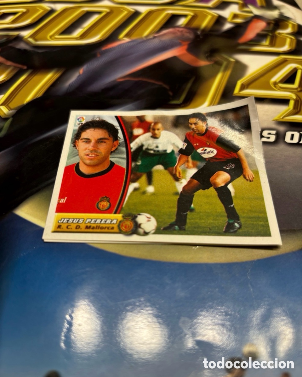 Cartes &agrave; collectionner de Football: JES&Uacute;S PERERA COLOCA MALLORCA LIGA ESTE 03 04 VENTANILLA CON TODA LA TRASERA 2003 2004
