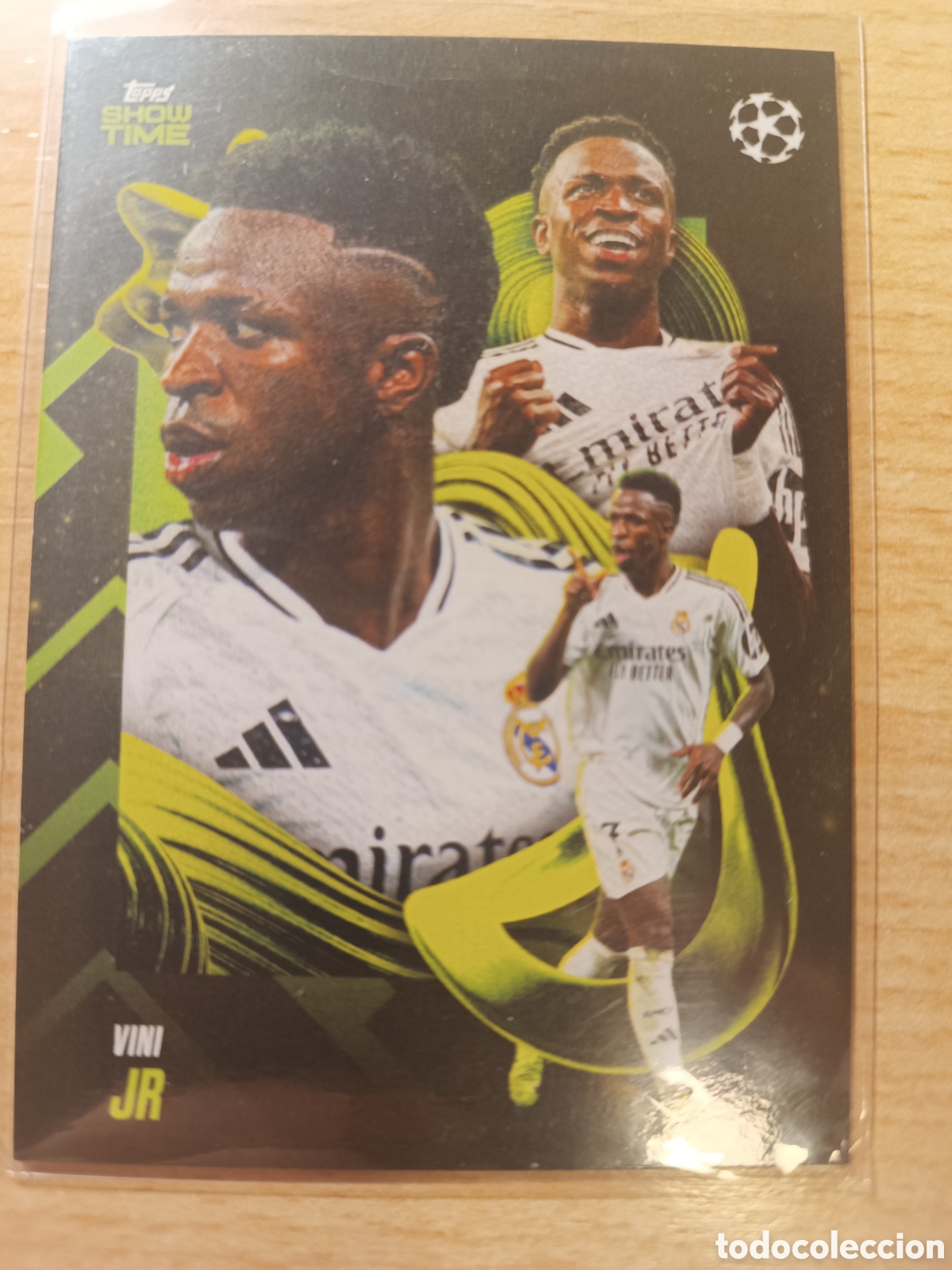 Cromos de F&uacute;tbol: VINI JR VINICIUS SHOWTIME REAL MADRID TOPPS 2024 2025 24 25