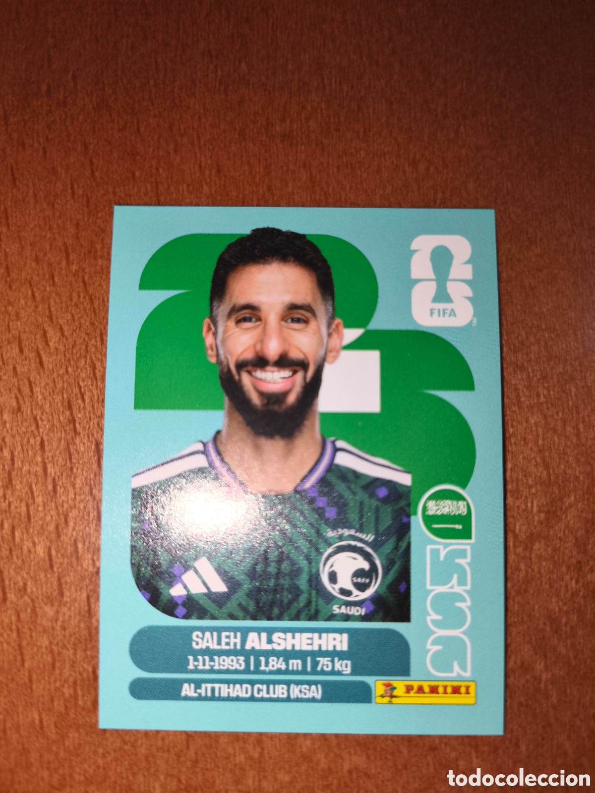 Cromos de F&uacute;tbol: KSA19 Saleh Alshehri Fifa World Cup 2026 Arabia Saud&iacute;