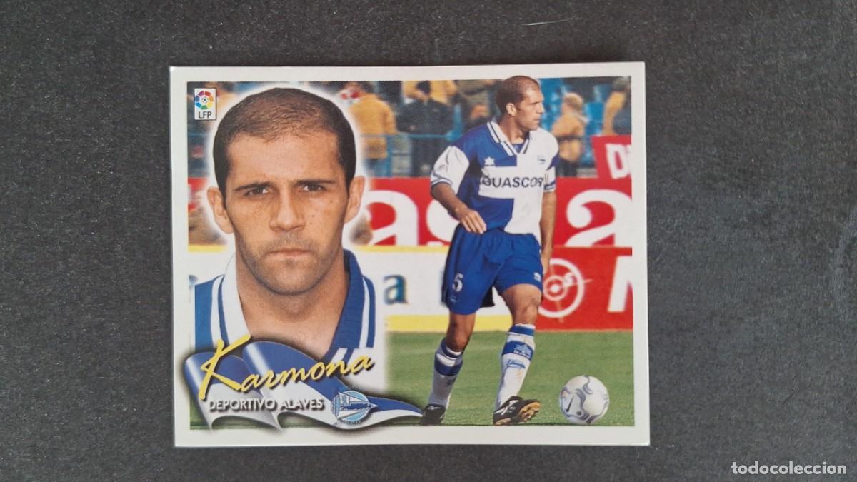 Cromos de F&uacute;tbol: L5 KARMONA DEPORTIVO ALAVES LIGA ESTE 2000 2001 00 01 NUNCA PEGADO SIN PEGAR