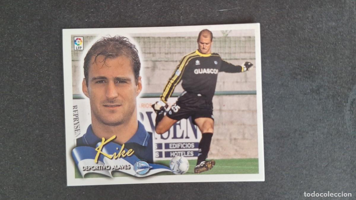 Cromos de F&uacute;tbol: L5 KIKE DEPORTIVO ALAVES LIGA ESTE 2000 2001 00 01 NUNCA PEGADO SIN PEGAR