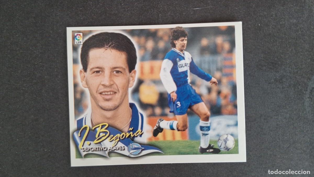 Cromos de F&uacute;tbol: L5 I. BEGO&Ntilde;A DEPORTIVO ALAVES LIGA ESTE 2000 2001 00 01 NUNCA PEGADO SIN PEGAR