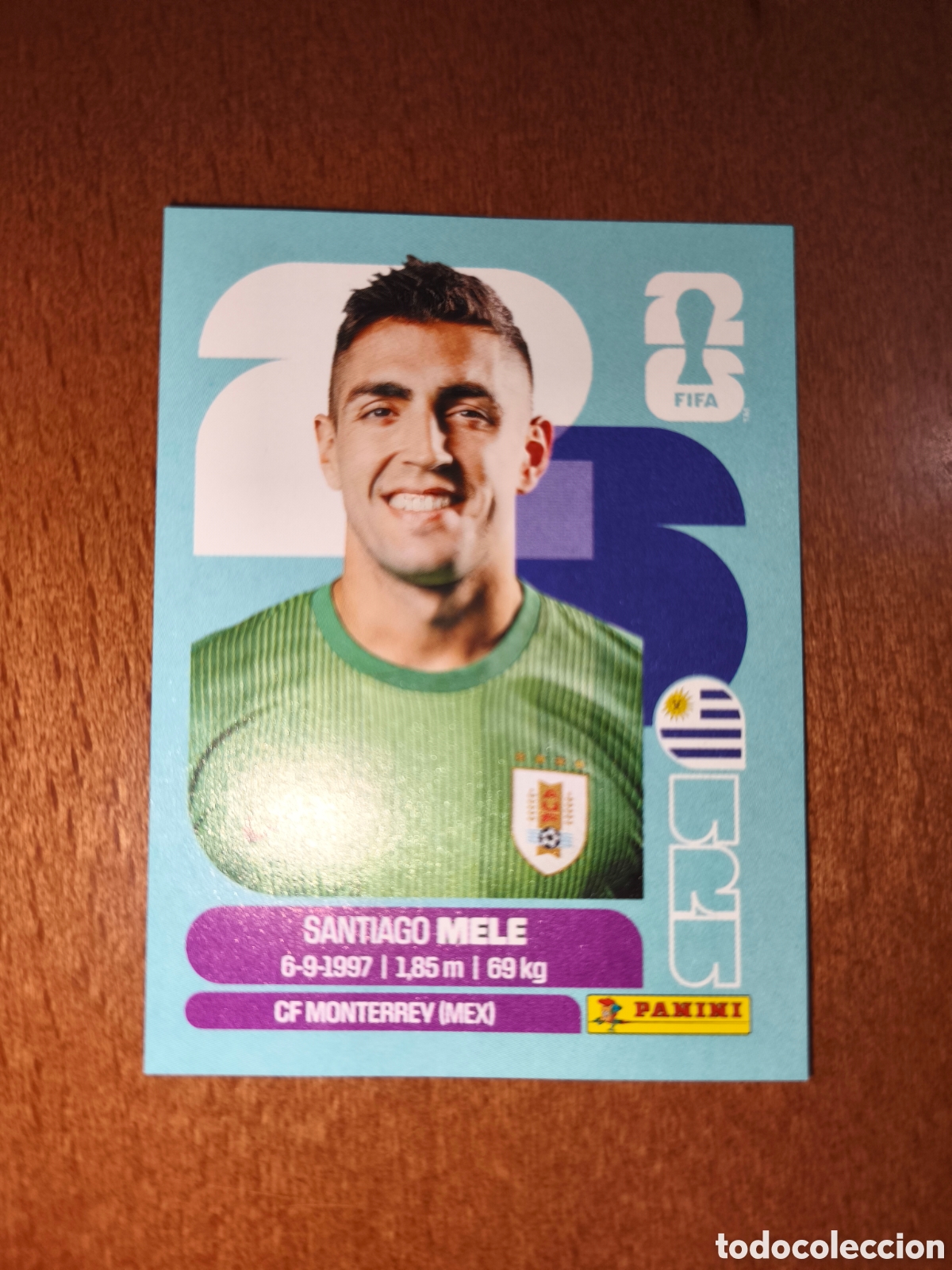 Cromos de F&uacute;tbol: URU3 Santiago Mele Fifa World Cup 2026 Uruguay