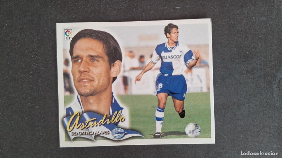 Cromos de F&uacute;tbol: L5 ASTUDILLO DEPORTIVO ALAVES LIGA ESTE 2000 2001 00 01 NUNCA PEGADO SIN PEGAR