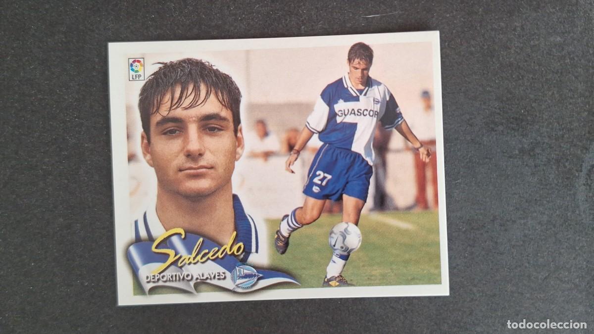 Cromos de F&uacute;tbol: L5 SALCEDO DEPORTIVO ALAVES LIGA ESTE 2000 2001 00 01 NUNCA PEGADO SIN PEGAR